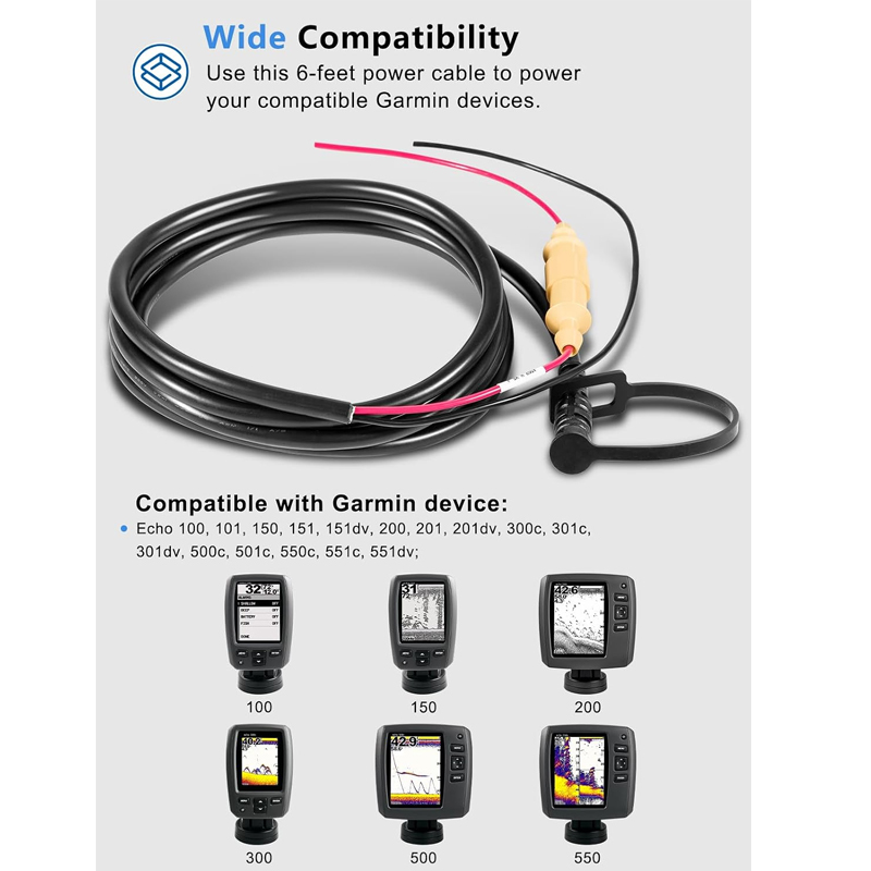 010-11678-10 Marine Power Cabl - огляд і ціна Fish Finder Cable