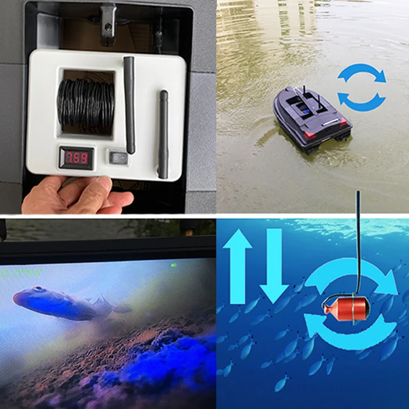 Updated TL 7inch 500M Fisheye  - огляд і ціна Fishing Depth Finder