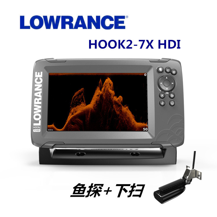 LowranceHOOK2-7X marine sonar  - огляд і ціна Fishing Depth Finder