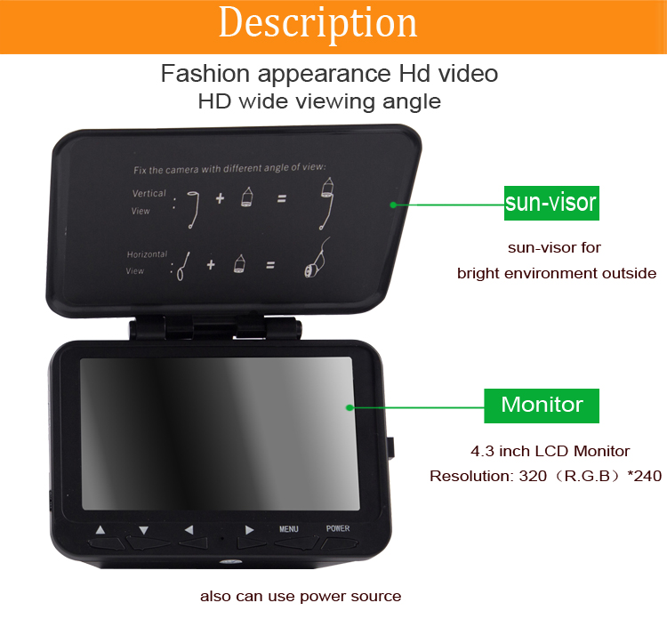 F06B Portable Underwater Visua - огляд і ціна Underwater Camera